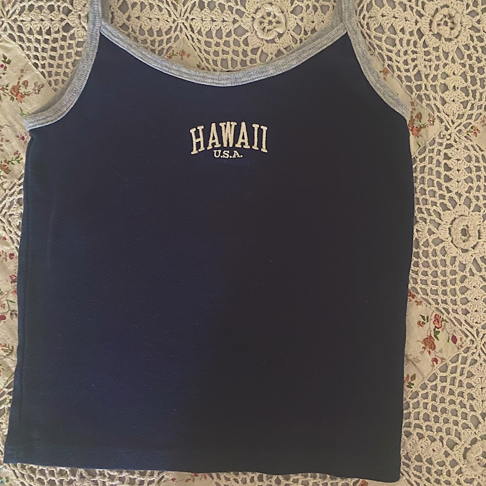 brandy melville hawaii top